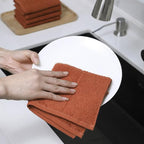 Glynniss Dishcloths Kitchen Highly Absorbent Dish Rags 100% Cotton Dish Cloths - Image 4