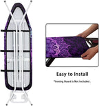 Home Ironing Board Cover, Boho Flower Heat Reflective Tie-Dye Ironing Board - Image 4