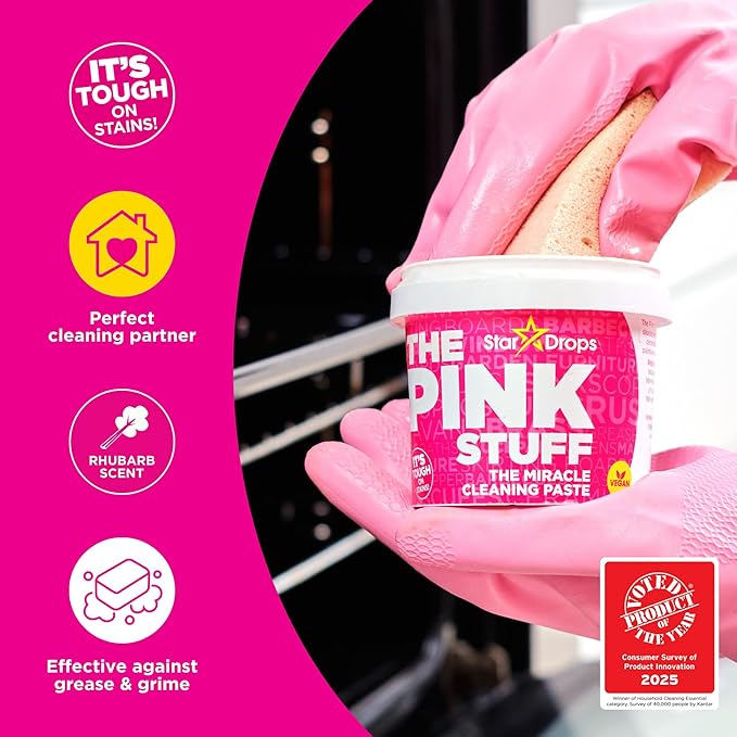 Stardrops The Pink Stuff Miracle Cleaning Paste – All Purpose Cleaner - Image 5