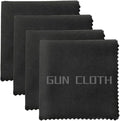 4 Pack Microfiber Gun Cleaning Cloth, Reusable Microsuede Cleaning/Polishing by Miaozhun