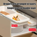 YOOUSOO Expandable Drawer Organizer, Drawer Dividers Organizers and Storage - Image 3