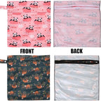 2pcs Travel Waterproof Laundry Bag, Cloth Diaper Wet Dry Bags - Image 4