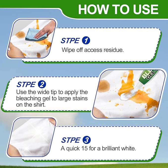 Bleach Gel Pen for Clothing, Laundry Stain Remover - Image 6