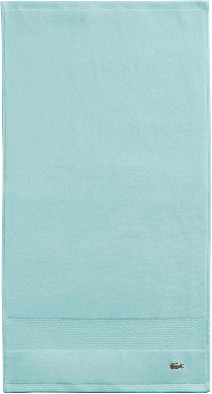 Lacoste Heritage 100% Supima Cotton Hand Towel, Premium Super Soft Bath Towel by LACOSTE