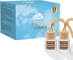 HoogaLife Car Air Freshener Diffuser 2 Pack Hanging Mahogany Teakwood Car Air - Image 6
