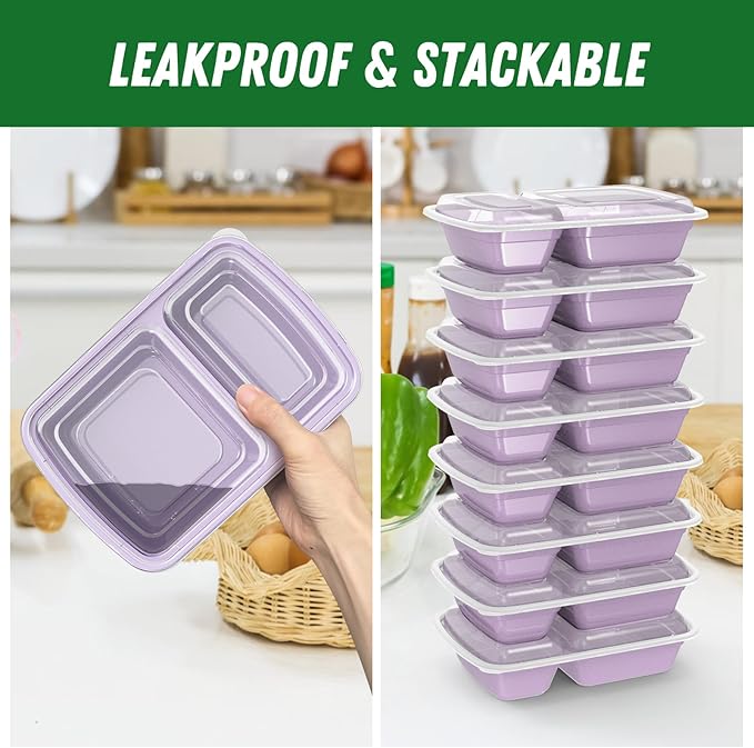 50 Pack 28 oz Meal Prep Containers Reusable - Image 4