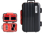 LYNCA 24 Slots Camera Memory Card Case Holder Water-Resistant Anti-Shock SD by LYNCA