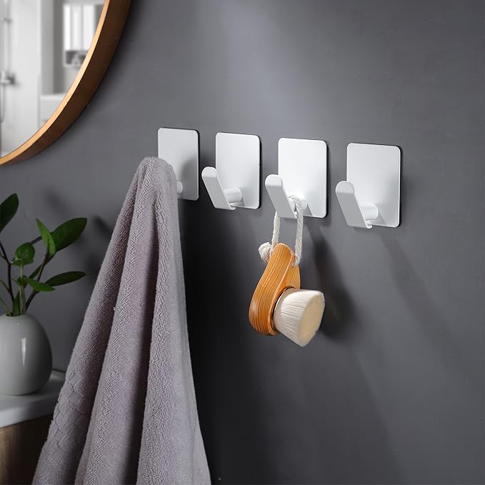 DELITON Adhesive Hooks 4 Pack - Image 5