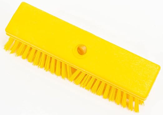 SPARTA Plastic Floor Scrub Brush, Brush Head Only, Deck Brush - Image 2