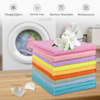 Orighty Washcloths, 20 Pack Microfiber Face Towels, Highly Absorbent and Soft - Image 6