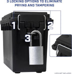 Sheffield 12629 Ammo Storage Box, Stackable .30 Cal Field Boxes, Water and Dust - Image 5