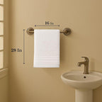 White Hand Towels for Bathroom - Image 3