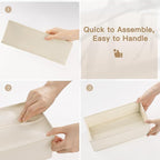 Criusia Drawer Organizer Clothes, 24 Pack Dresser Organizer - Image 7