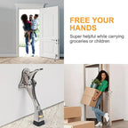 Kick Down Door Stoppers for Bottom of Door, Heavy Duty Kickdown Door Stop - Image 3