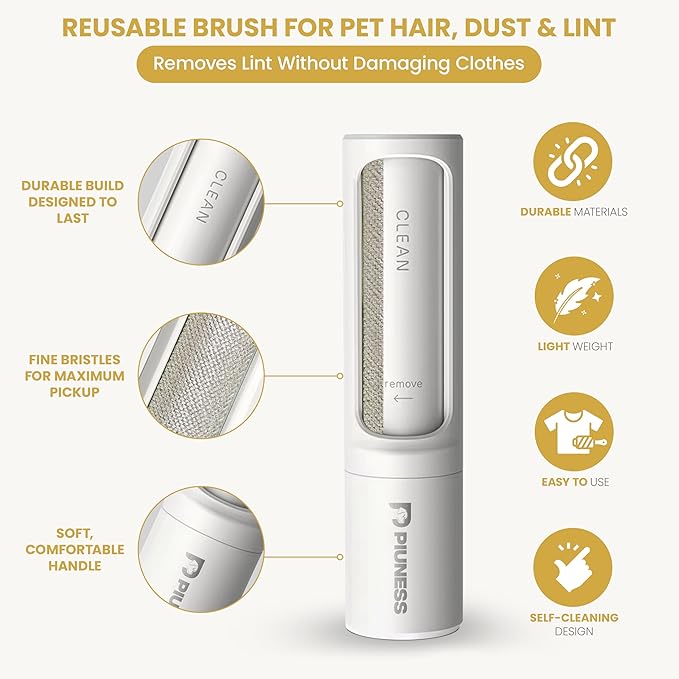 Pet Hair Remover Roller – Reusable Lint Roller - Image 5