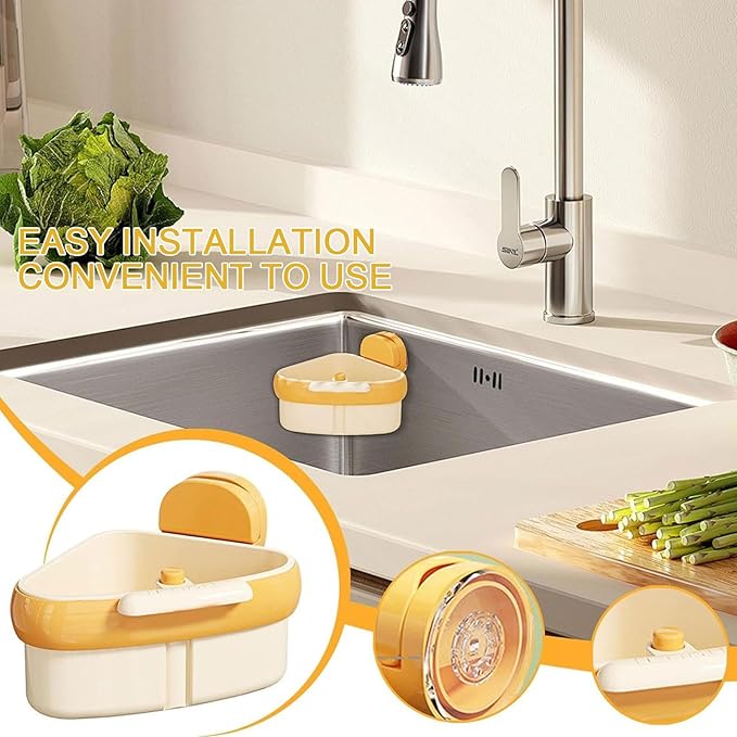 LLQ 2PACK Sink Strainer Basket, 2025 New Upgraded Suction Cup Press Sink - Image 5