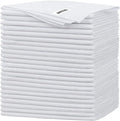 FIXSMITH White Microfiber Cleaning Cloth -Pack of 24, Highly Absorbent Cleaning by FIXSMITH