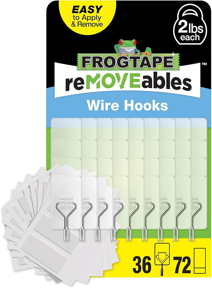 FrogTape reMOVEables Damage Free Adhesive Hook by FROGTAPE