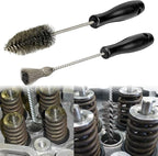 Bolaxin Diesel Injector Sleeve Cup Seat Cleaning Bore Brush Kit Compatible - Image 4