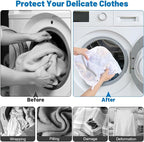 4-Pack Durable Honeycomb Mesh Laundry Bags - Image 7