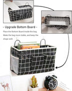 3pcs Hanging Baskets for Organizing, Fabric Wall storage Basket, Wall Organizer - Image 3