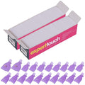 650 Pcs Lint Free Nail Wipes 2" x 2" Nail Polish Removers Cotton Pads and 20 by BTYMS