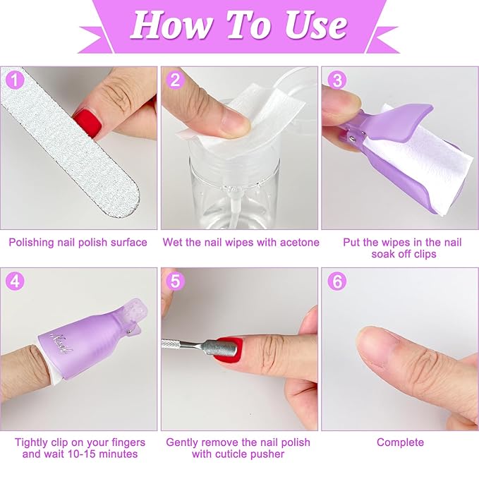 Eyxformula 1000 Pcs Lint Free Nail Wipes Gel Polish Remover Pads - Image 4