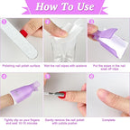 Eyxformula 1000 Pcs Lint Free Nail Wipes Gel Polish Remover Pads - Image 4