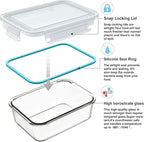 18 Piece Glass Food Storage Containers - Image 4