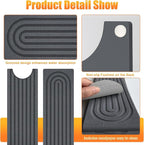 Kitchen Sink Faucet Mat, Super Absorbent Diatomaceous Earth Kitchen Sink Mat - Image 3