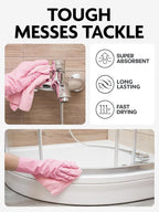 Fantasticlean Microfiber Cleaning Cloth Roll -675 Pack, Tear Away Microfiber - Image 7