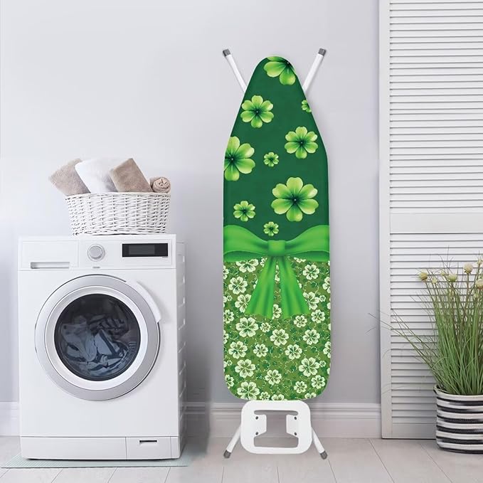 Green Leaf Ironing Board Cover - Image 4