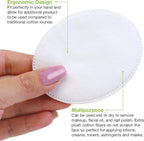 ForPro Premium 100% Cotton Ovals, Ultra-Plush Extra-Absorbent Lint-Free 3" - Image 3