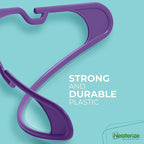 NEATERIZE Clothes Hangers Plastic 20 Pack - Image 6