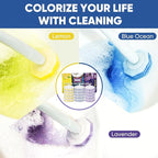 200Ct Aromative Toilet Brush Refills, Toilet Bowl Cleaner Refills, Double-Layer - Image 5