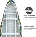 Ironing Board Cover and Pad Standard Size 15 x 54, 3 Pairs of Hook and Loop - Image 4