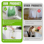 Trash Bag Holder, Stainless Steel Garbage Bag Holder Portable Under Sink Bag - Image 3