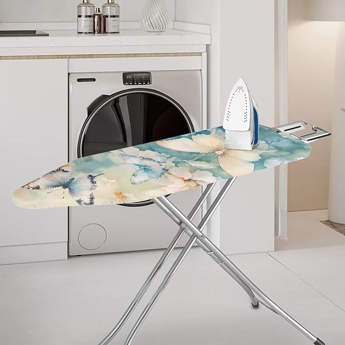 Sprowallow Butterfly Flower Ironing Board Cover and Pad - Image 2