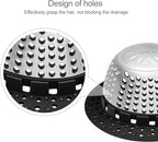 LEKEYE Shower Drain Hair Catcher/Bathtub Drain Cover/Drain Protector - Image 4