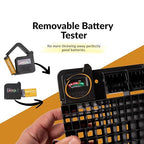 Bee Neat Battery Organizer and Storage Case - Image 5