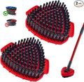 Scrubber Mop Head for Ocedar, Upgrade Scrub Brush for Ocedar, Spin Mop Scrub by DLAIMI