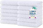DAN RIVER 12 Pack Wash Cloths for Showering by DanRiver