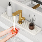 Stone Quick Dry Faucet Mat for Kitchen Sink Stone Faucet Mat for Kitchen Sink by Snoquir