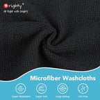 Orighty Washcloths Towels Set 10 Pack, Highly Absorbent and Soft Feel - Image 4