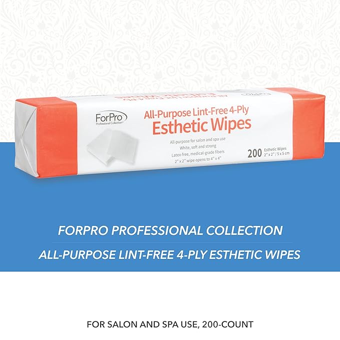 ForPro Professional Collection All-Purpose Lint-Free 4-Ply Esthetic Wipes - Image 4