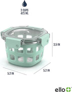 Ello DuraGlass Rounds Glass Food Storage Containers - Image 4
