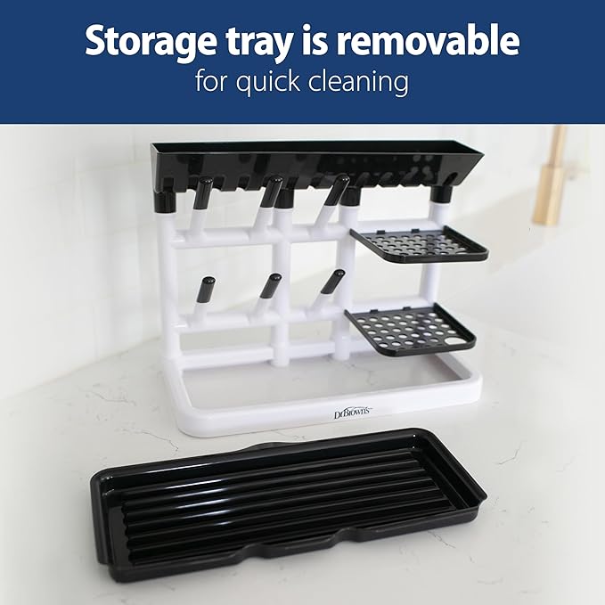 Dr. Brown's Drying Tower, Stand-Up Drying Rack, Countertop Baby Bottle-Drying - Image 5
