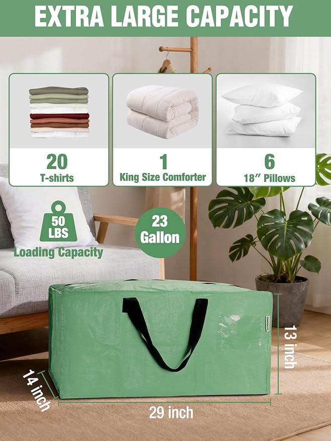 WORKPRO 1 Pack Extra Large Moving Bags - Image 3