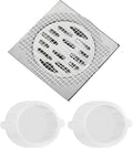 35 Pack Disposable Floor Drain Stickers, Hair Drain Stickers Disposable Shower by Nowlaby
