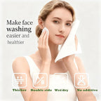 【Large Pack】Disposable Face Towels 160 Count, Hanging Design100% Bio-based - Image 8